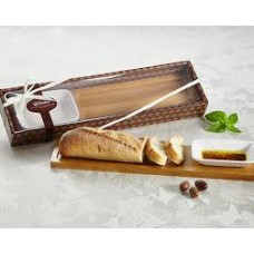 La Panetteria Bread Board with Dipping Dish